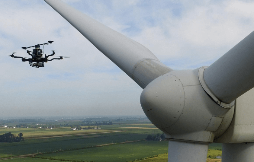 Aerial Wind Turbine Blade Inspections